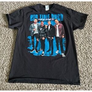 Big Time Rush "Can't Get Enough"‎ Tour Double Side Graphic Adult Tee size Medium